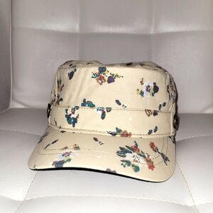 Floral ballcap